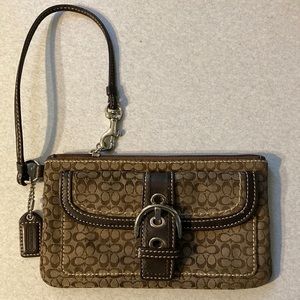 Coach wristlet